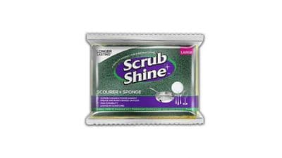 Scrub Shine Scourer + Sponge